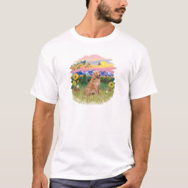 Camiseta País Montanhoso - Dourado