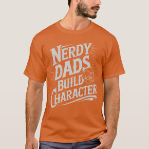 Camiseta Pais Nerds Constroem Personagem RPG Dados Humor de
