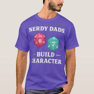 Camiseta Pais Nerds Constroem Personagem RPG Jogos D20ablet