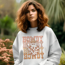 Camiseta País Ocidental - Fantasma Howdy Cowboy Halloween