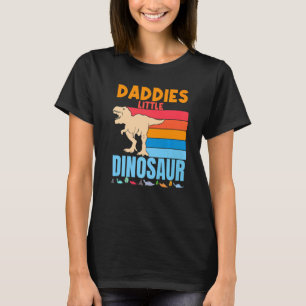 Camiseta Pais Pequeno Pai Da Trex Família Dinossaur Son Dau