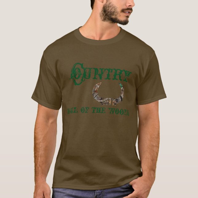 Camiseta País por Bull das madeiras (Frente)