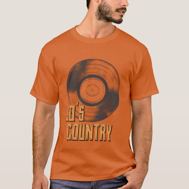 Camiseta País retrô dos anos 90 (Frente)
