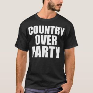 Camiseta País sobre Partido