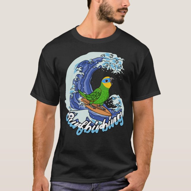 Camiseta Pais Surfbirbing I Amazônia-alada-laranja (Frente)