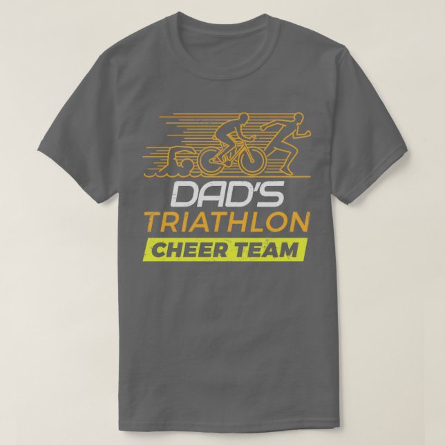 Camiseta Pais Triathlon Supporters Family Cheer (Frente do Design)