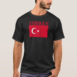 Camiseta País Turquia Bandeira Souvenir Turquia Vintage Rag