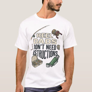 Camiseta Pais verdadeiros não precisam de instruções Piada 