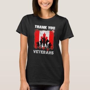 Camiseta Pais Vintage Obrigado Veteranos Poppy Flower Ve