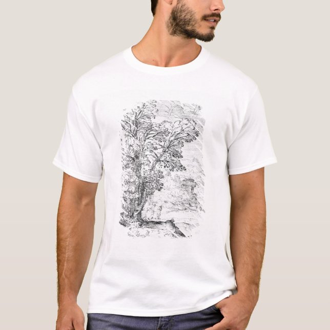 Camiseta Paisagem arborizada (Frente)