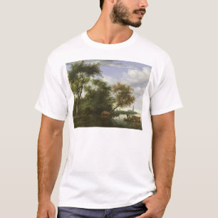 Camiseta Paisagem arborizada do rio
