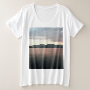 Camiseta Paisagem Artística Costeira de Marmaris Bay
