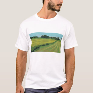 Camiseta Paisagem Campestre Verde