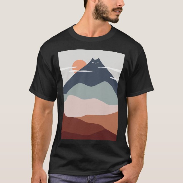 Camiseta Paisagem Cat 21 (Frente)