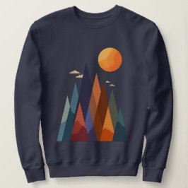 Camiseta Paisagem com Montanhas e Sol