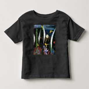 Camiseta Paisagem com Pássaros Amarelos Paul Klee