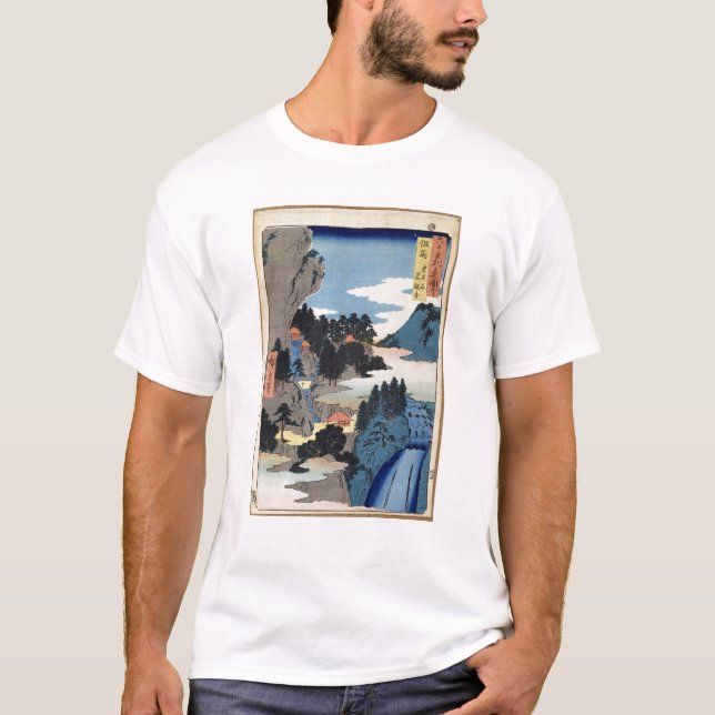 Camiseta Paisagem da montanha (Frente)