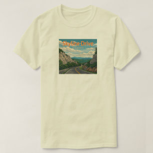 Camiseta Paisagem da Skyline Drive Virginia