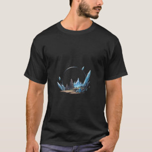 Camiseta Paisagem de Cristal de Gelo