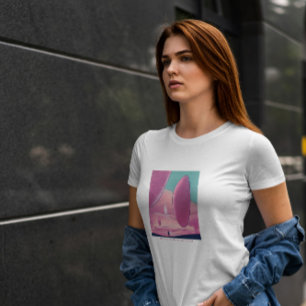 Camiseta Paisagem de Desert Fantasy