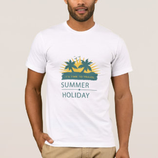 Camiseta Paisagem de Férias de Verão
