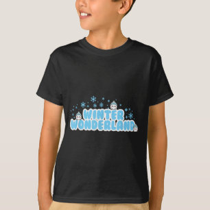 Camiseta Paisagem de Inverno Bola de Neve