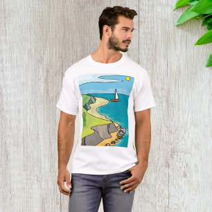 Camiseta Paisagem de navegação