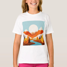 Camiseta Paisagem de outono