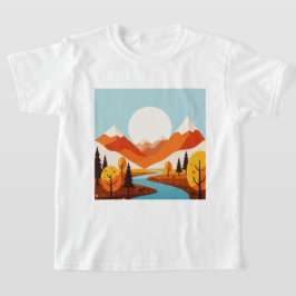 Camiseta Paisagem de outono