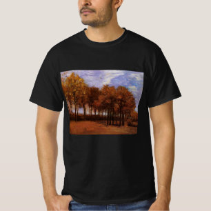 Camiseta Paisagem de Outono por Vincent van Gogh