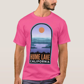 Camiseta Paisagem de Retro do Lago Hume