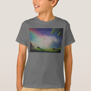 Camiseta Paisagem De Um Mundo Alienígena
