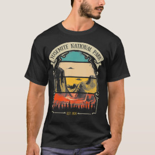 Camiseta Paisagem de Vista do Túnel Retroativo do Parque Na