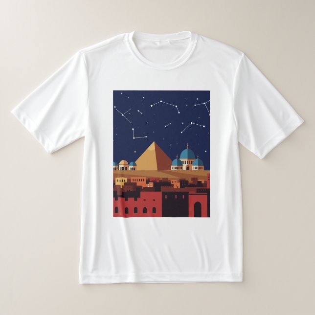 Camiseta Paisagem desértica (Postura )