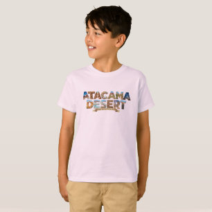 Camiseta Paisagem do Deserto de Atacama, o Local Mais Seco