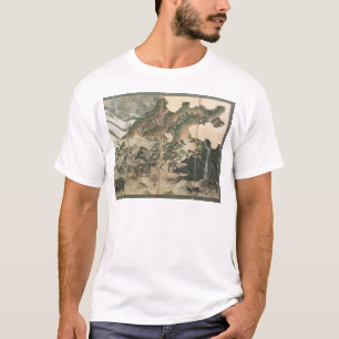 Camiseta Paisagem do inverno do luar