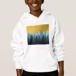 Camiseta Paisagem do Ouro das Árvores Florestais