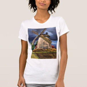Camiseta Paisagem e Clima nos Países Baixos - Desenho