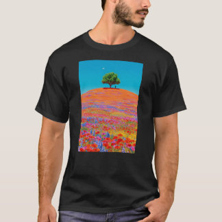 Camiseta Paisagem Floral