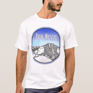 Camiseta Paisagem geométrica Ben Nevis
