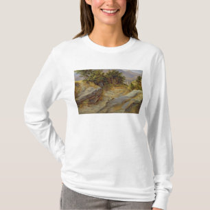 Camiseta Paisagem italiana da montanha, c.1824