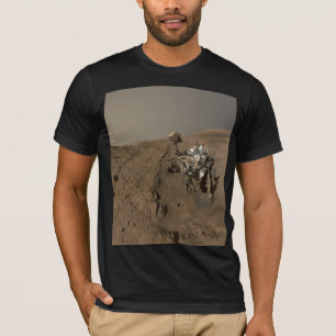 Camiseta Paisagem Marte com Curiosidade Vermelha Marte