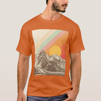 Camiseta Paisagem montanhosa 1 amigo da família