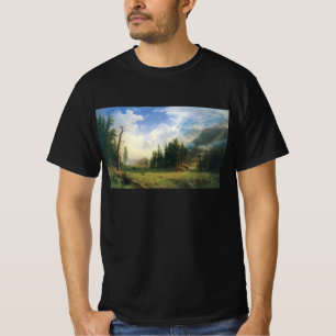 Camiseta Paisagem Montanhosa por Albert Bierstadt