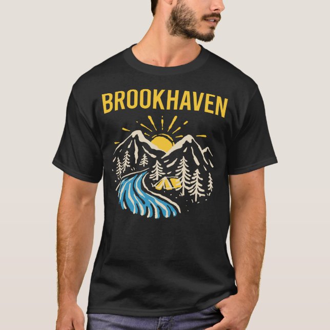 Camiseta Paisagem natural Brookhaven (Frente)