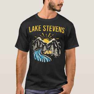 Camiseta Paisagem Natural Lago Stevens