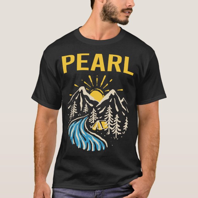 Camiseta Paisagem Natural Pérola (Frente)