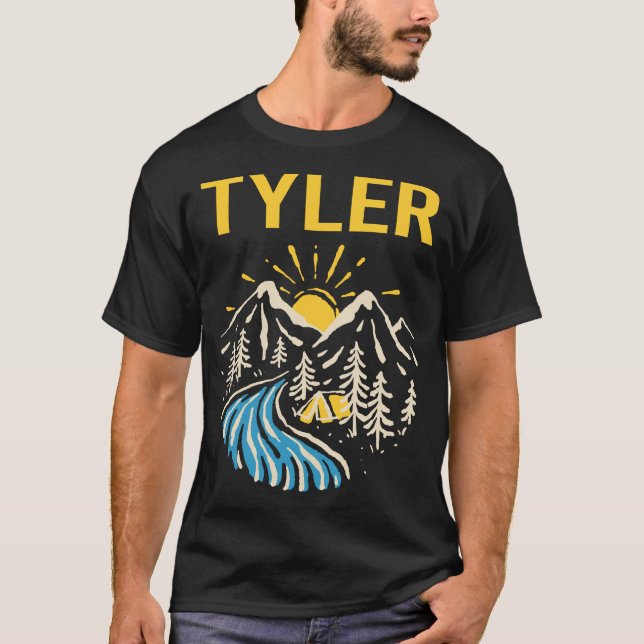 Camiseta Paisagem Natural Tyler (Frente)