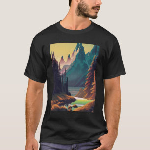 Camiseta Paisagem Natureza Água