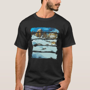 Camiseta Paisagem Natureza - Planície Montanha